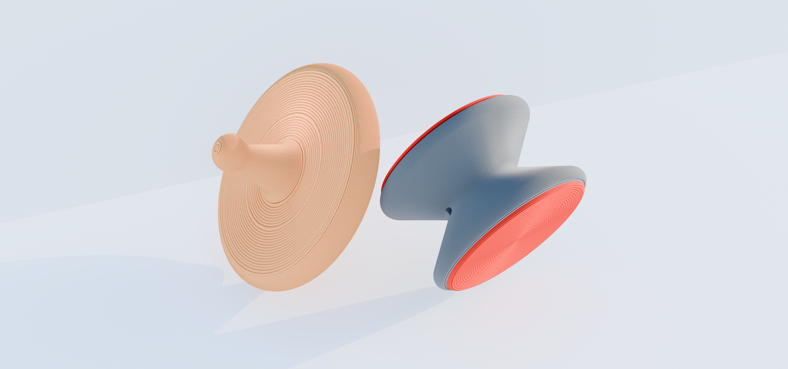 render peonza y yoyo